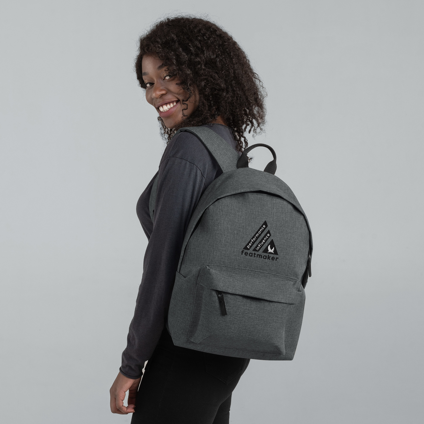 Sac à dos brodé