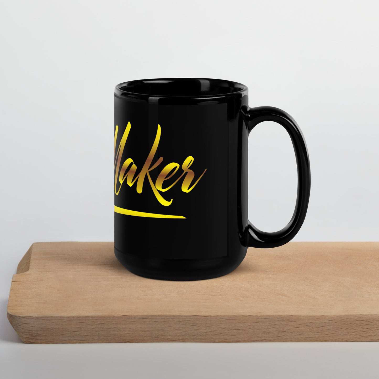 FM Mug brillant noir