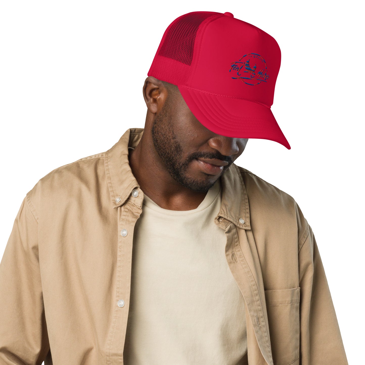 Casquette trucker en mousse