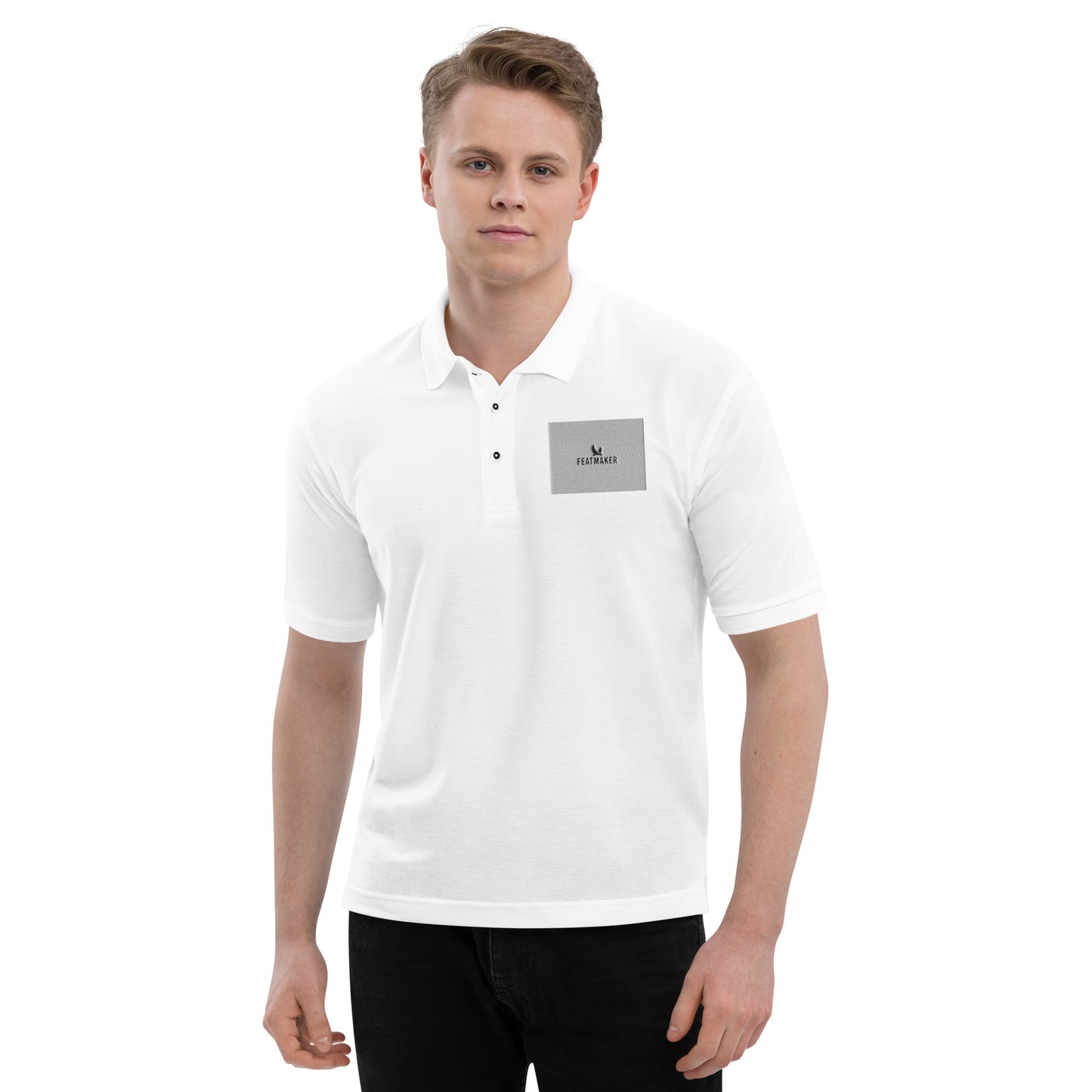 Polo Brodé Homme