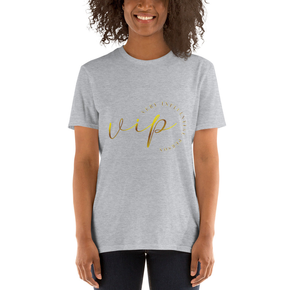 VIP T-shirt Unisexe à Manches Courtes