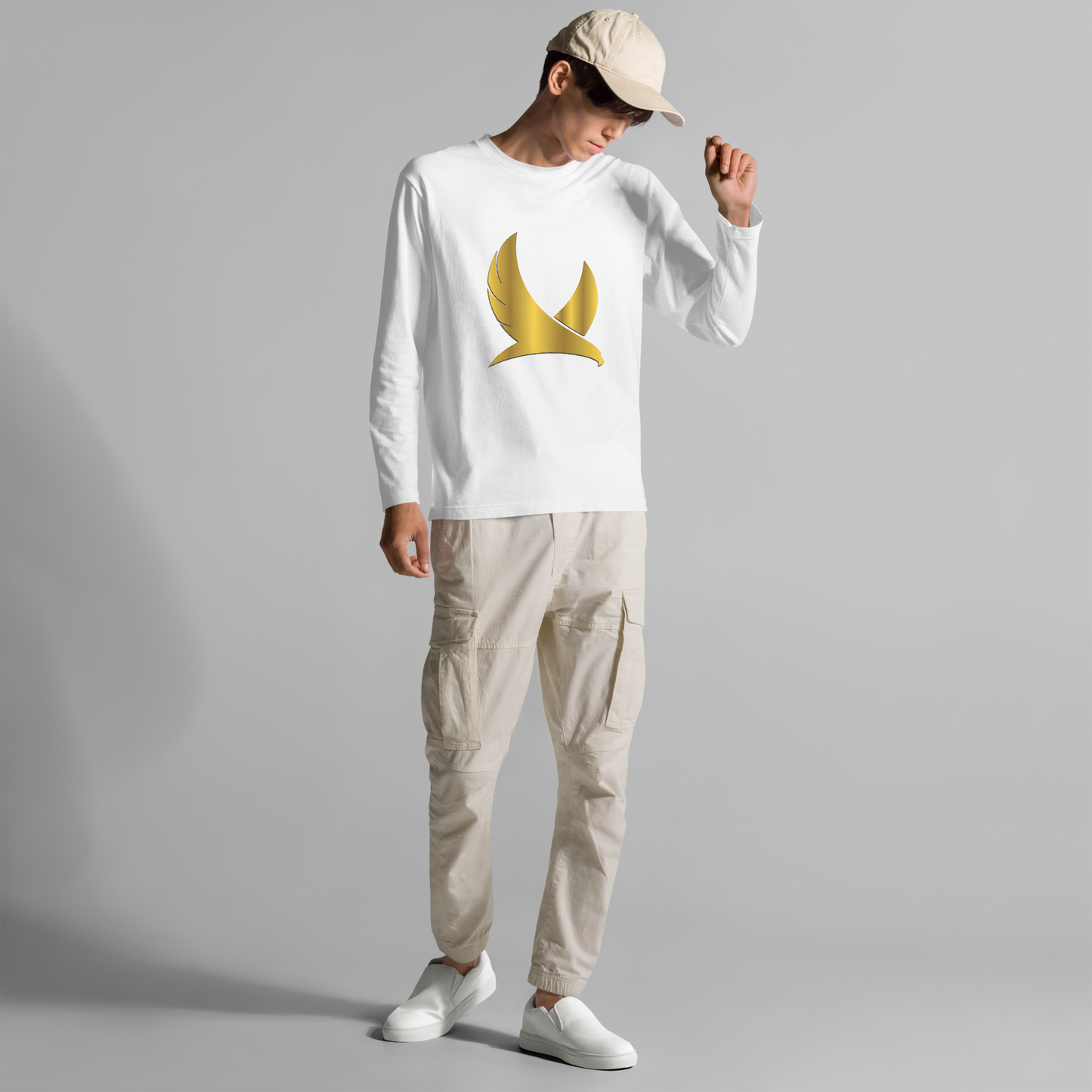 T-shirt à manches longues unisexe
