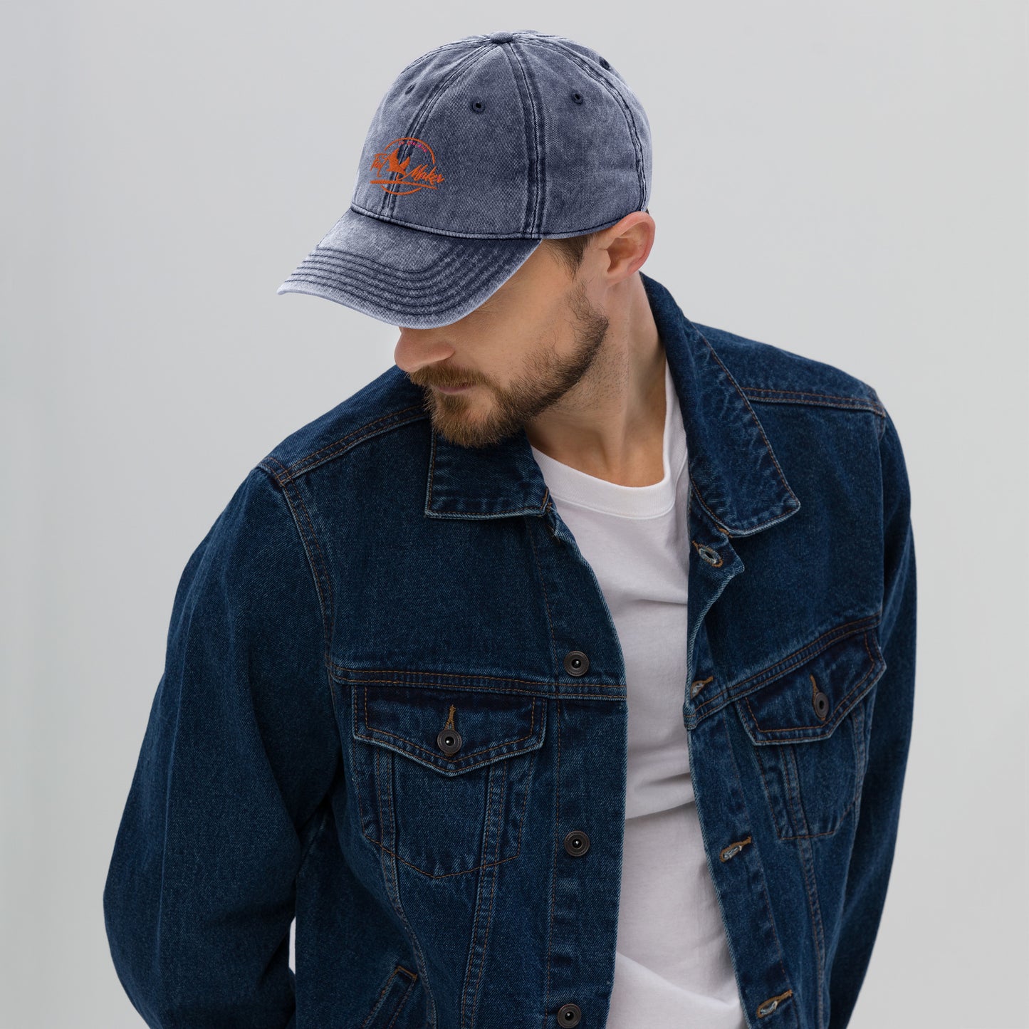 Casquette Vintage en Sergé de Coton