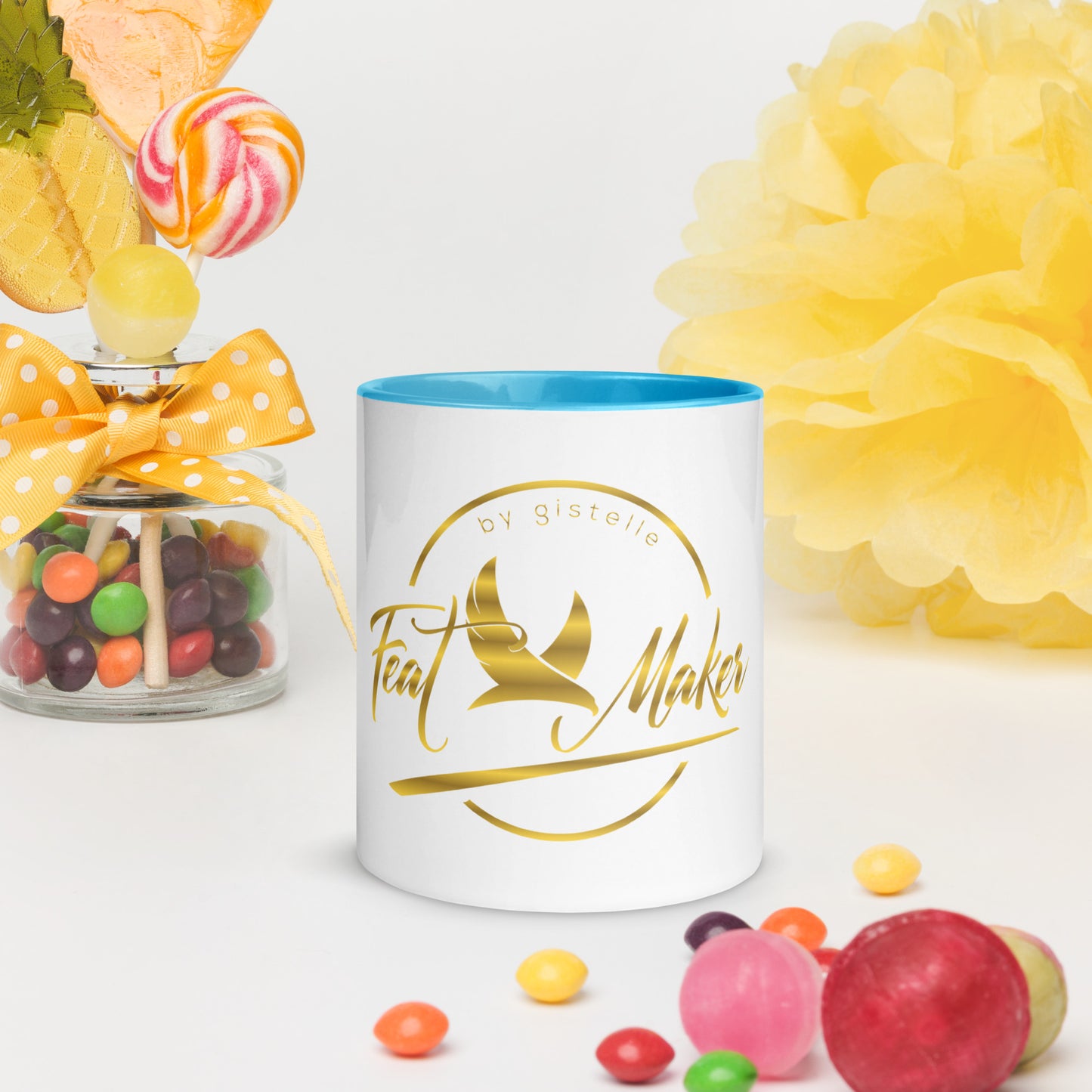 Mug à Intérieur Coloré