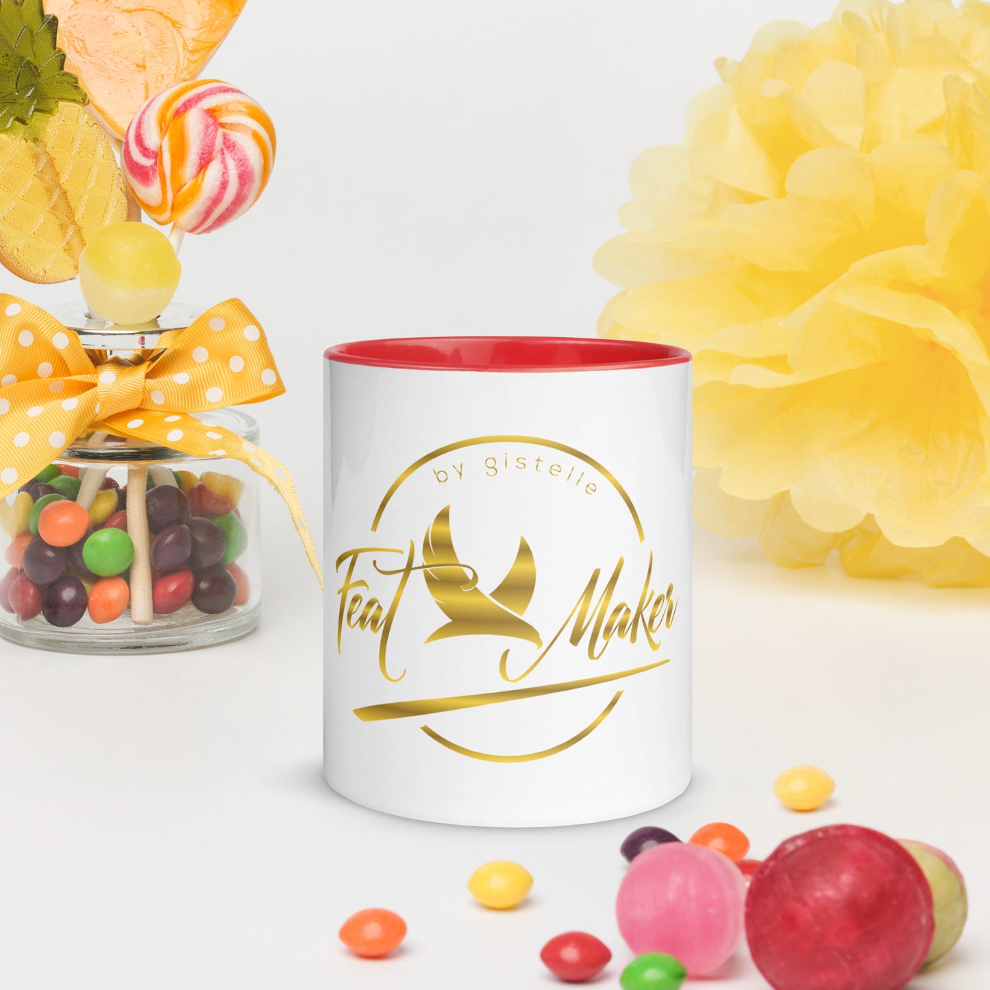Mug à Intérieur Coloré
