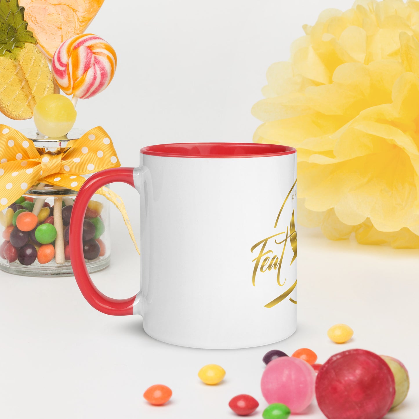 Mug à Intérieur Coloré