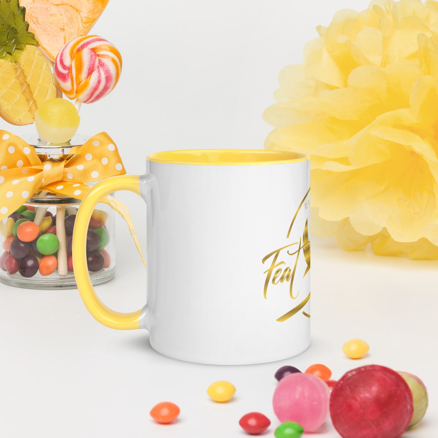 Mug à Intérieur Coloré
